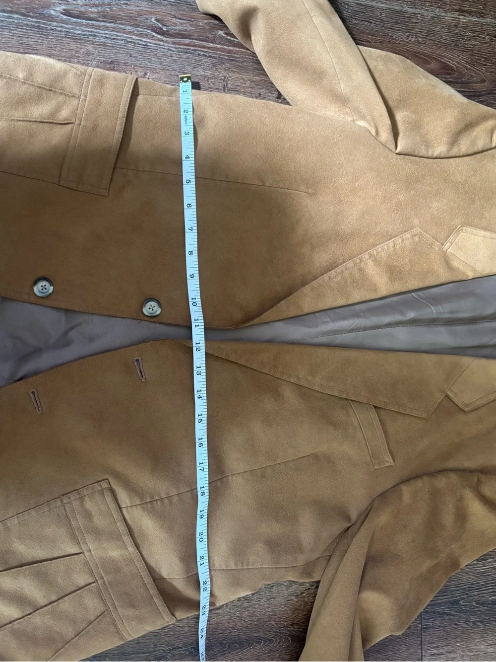 Vintage Maxwell’s Clothiers Suede Sport Coat Blazer Jacket Hand Tailored Brown
